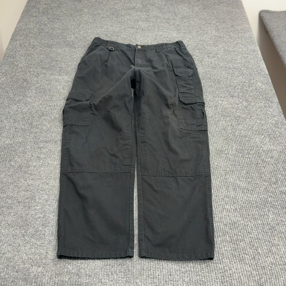 511 Tactical Pants Mens 36x30 Black Cotton Cargo Utility Workwear Gorpcore
